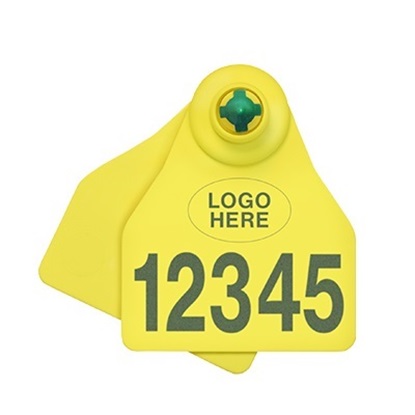 Picture of BOS Small Female + Small Male | Layout 1 + Logo | Sheep Ear Tag