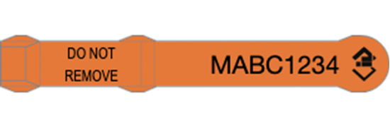 Picture of Tasmania NLIS Visual Tag - Layout 1