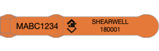 Picture of Tasmania NLIS Visual Tag - Layout 4