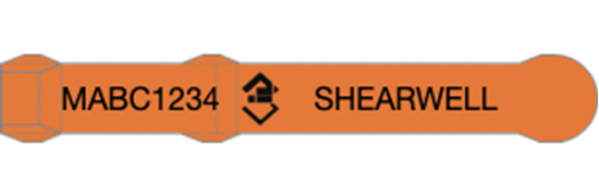 Picture of Tasmania NLIS Visual Tag - Layout 5