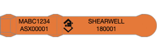 Picture of Tasmania NLIS EID Tag - Layout 4
