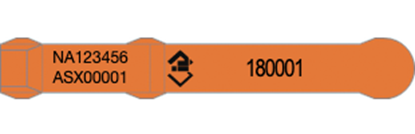 Picture of New South Wales NLIS EID Tag - Layout 3