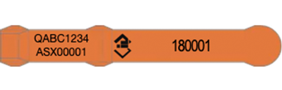 Picture of Queensland NLIS EID Tag - Layout 3