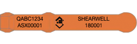 Picture of Queensland NLIS EID Tag - Layout 4