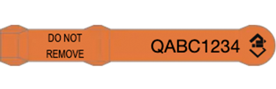Picture of Queensland NLIS Visual Tag - Layout 1