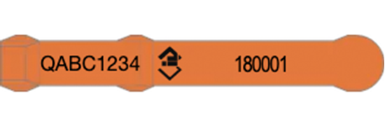 Picture of Queensland NLIS Visual Tag - Layout 3