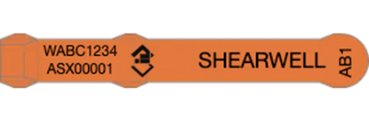 Picture of Western Australia NLIS EID Tag - Layout 5