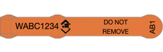 Picture of Western Australia NLIS Visual Tag - Layout 2