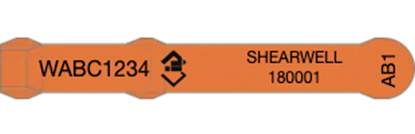 Picture of Western Australia NLIS Visual Tag - Layout 4